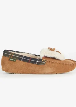 Darcie Slippers - Tan Suede