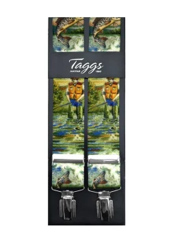 Digital Print Clip Braces - Country Scene