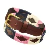 Dulce 1.5" Polo Belt - Pink and Blue