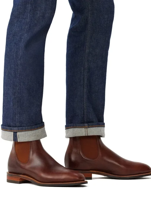 Dynamic Flex Comfort Craftsman Boots - Mid Brown Saddle