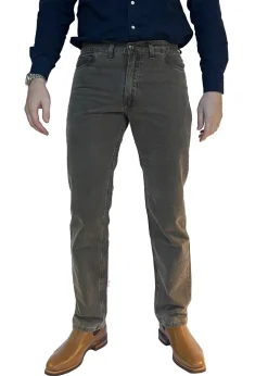 Eco Landye Twill Jeans - Mink