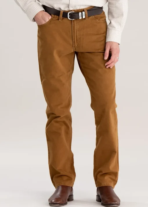 Eco Landye Twill Jeans - Cougar
