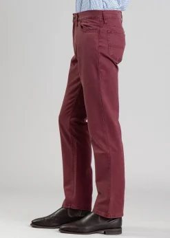 Eco Landye Twill Jeans - Mulberry