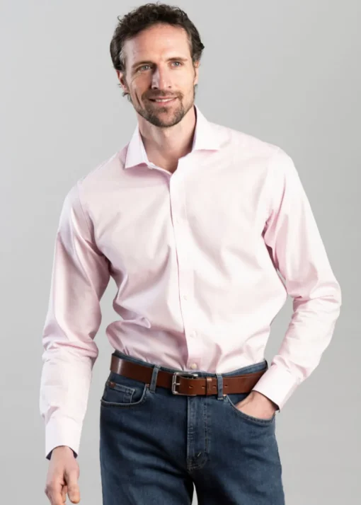 Edward Tailored Shirt - Pink