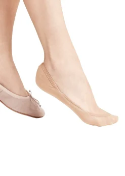 Elegant Step No Show Socks - Powder