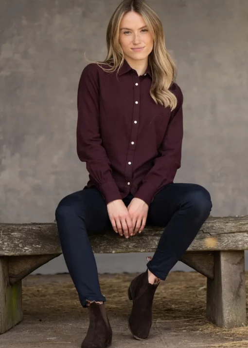 Elveden Shirt - Prune