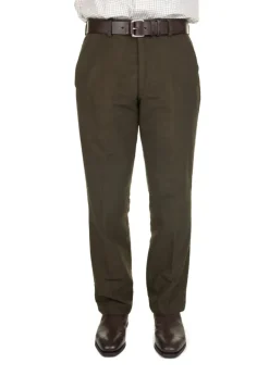 Epsom Moleskin Trousers - Olive