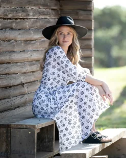 Erin Maxi Dress - White