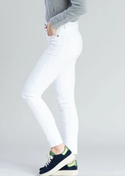 Essential Slim Trousers - White