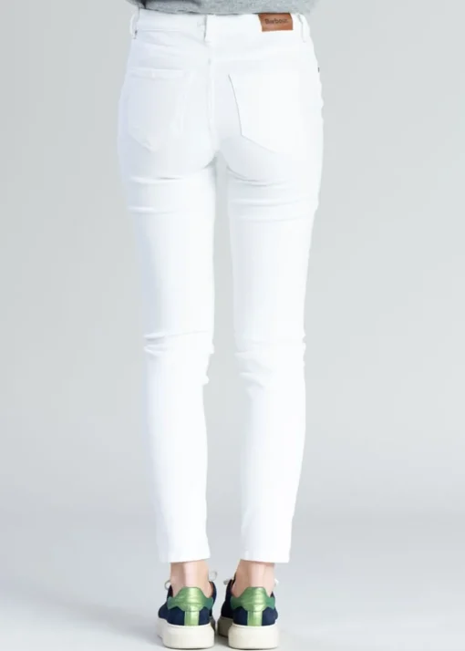 Essential Slim Trousers - White
