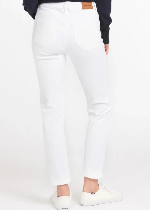 Essential Slim Trousers - White