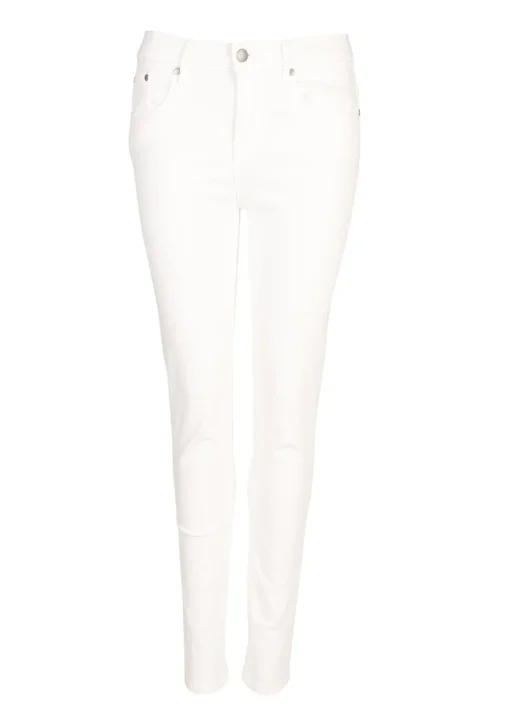 Essential Slim Trousers - White