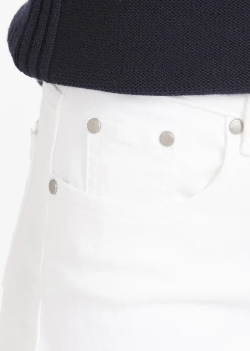 Essential Slim Trousers - White