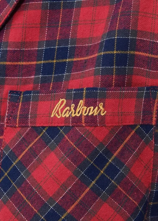 Etta Nightshirt - Small Red Tartan