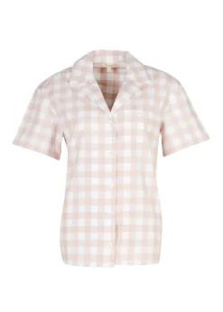 Etta Pyjama Set - Light Pink Gingham