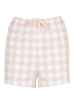 Etta Pyjama Set - Light Pink Gingham