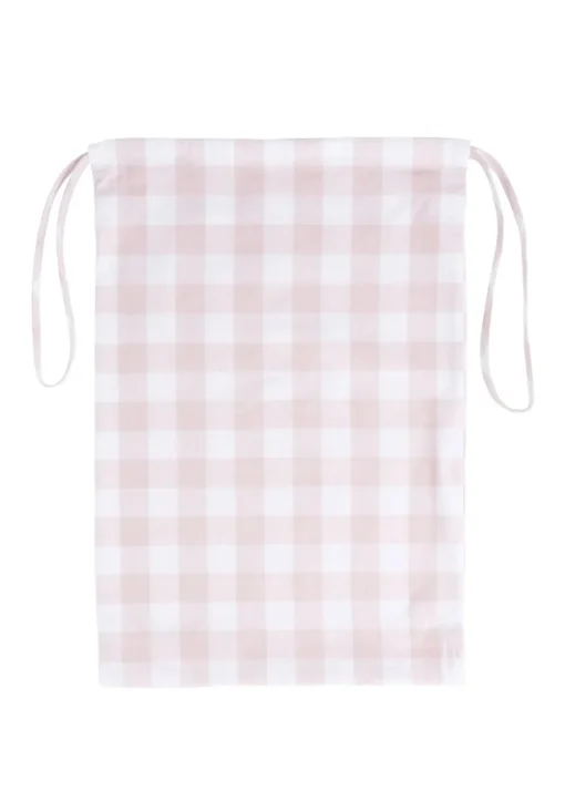Etta Pyjama Set - Light Pink Gingham