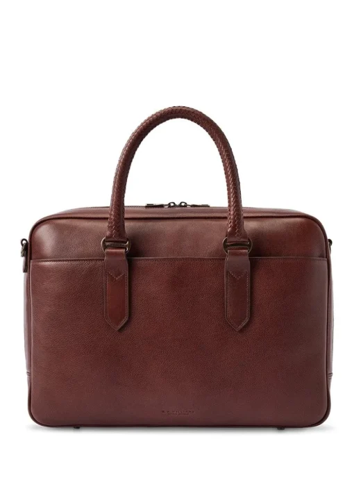 Farrier Signature Briefcase - Whiskey