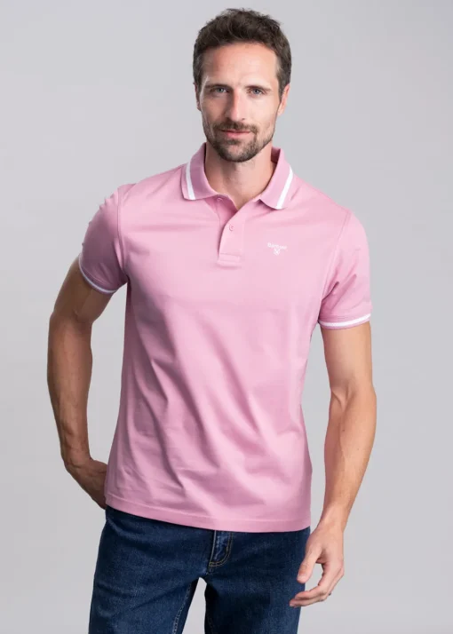 Ferrybridge Tailored Polo Shirt - True Pink