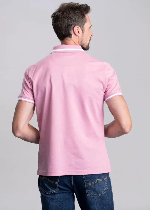 Ferrybridge Tailored Polo Shirt - True Pink