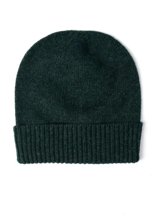 Finn Lambswool Beanie - Hunter
