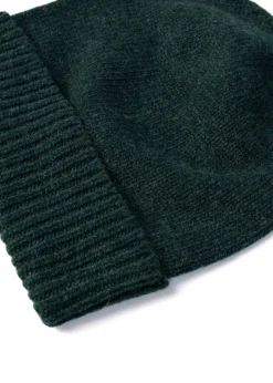 Finn Lambswool Beanie - Hunter