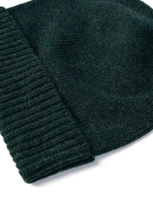 Finn Lambswool Beanie - Hunter