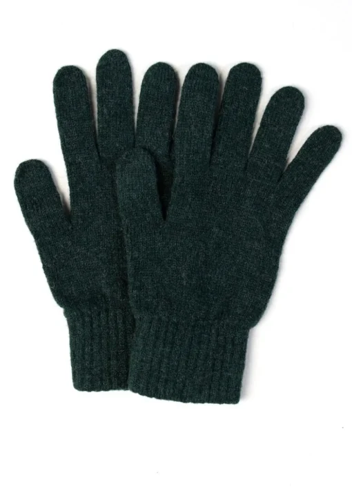 Finn Lambswool Gloves - Hunter
