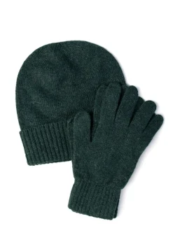 Finn Lambswool Gloves - Hunter