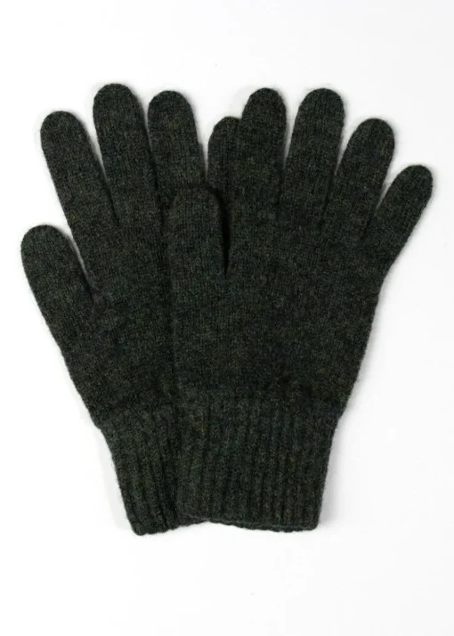Fliss Lambswool Gloves - Pine
