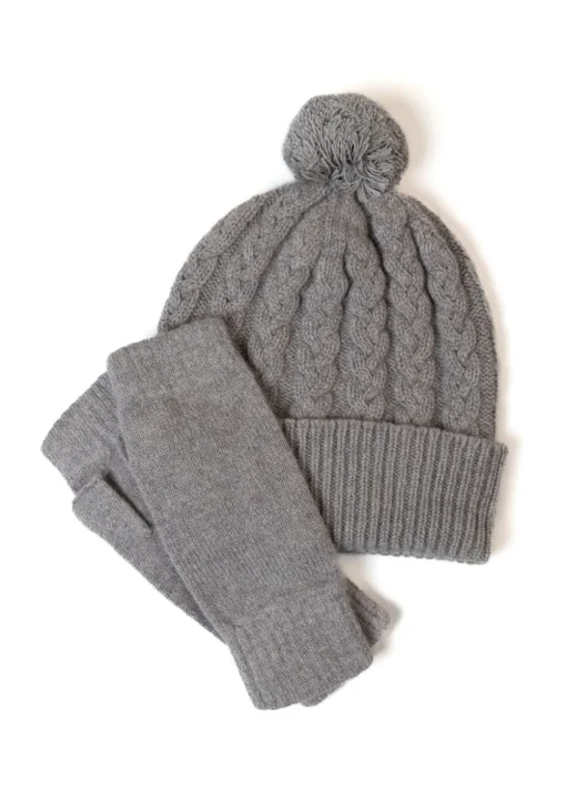 Fliss Lambswool Gloves - Dove