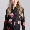 Floral Cotton Silk Shirt