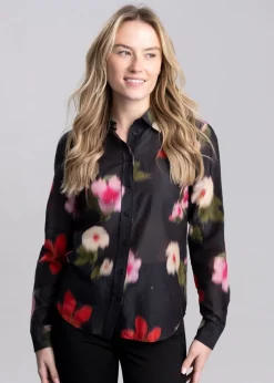 Floral Cotton Silk Shirt