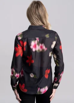 Floral Cotton Silk Shirt