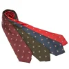Flying Ducks Silk Tie - Red