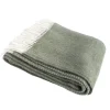Fortrose Fishbone Throw - Olive