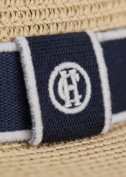 Francesca Hat - Natural Navy