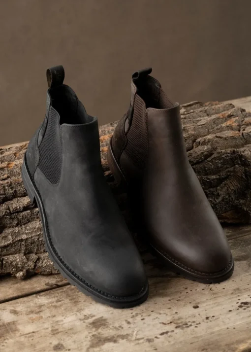 Freyberg Chelsea Boots - Chocolate