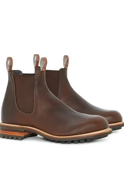 Gardener Commando Boots - Dark Brown