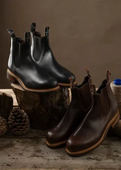 Gardener Commando Boots - Dark Brown