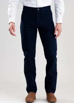 Gateshaw Moleskin Jeans - Indigo