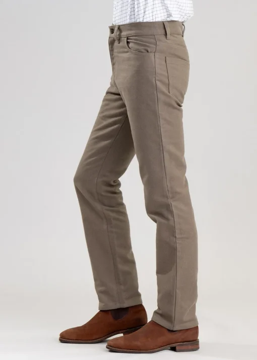 Gateshaw Moleskin Jeans - Stone