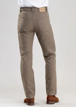 Gateshaw Moleskin Jeans - Stone
