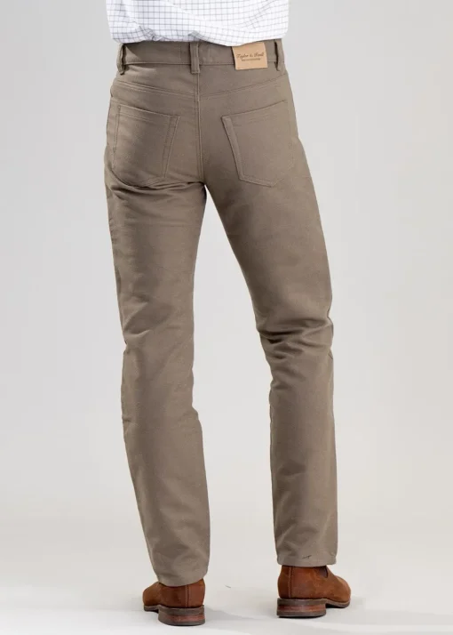 Gateshaw Moleskin Jeans - Stone