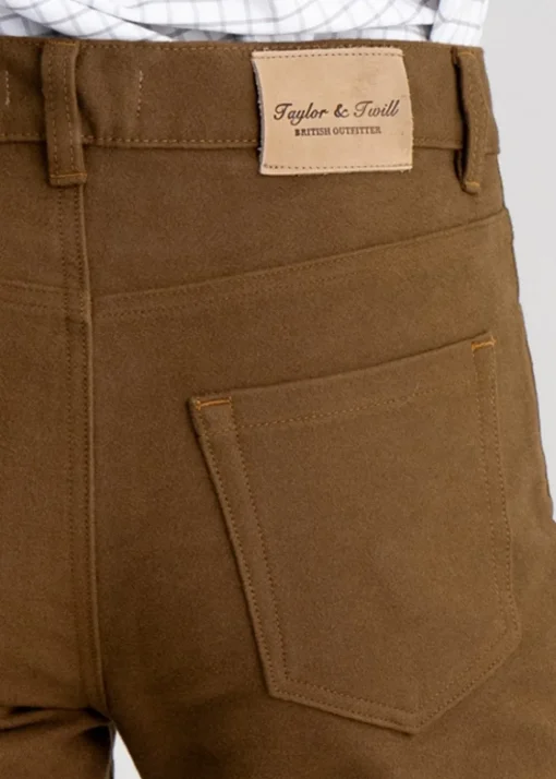 Gateshaw Moleskin Jeans - Camel