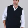 Gordon 1 Ply Geelong Slipover - Navy