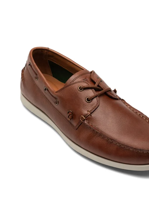 Gordons Bay Boat Shoes - Cognac 2