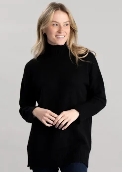 Gracelan High Neck - Black