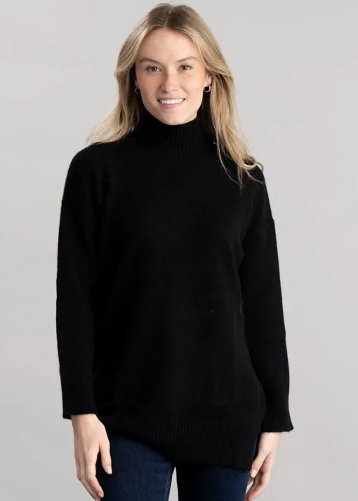Gracelan High Neck - Black