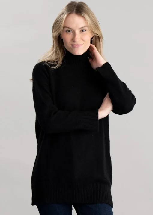 Gracelan High Neck - Black